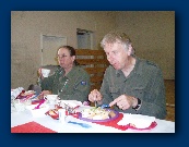 I'm not really glum - it's just a bad knee (Bill = me too)